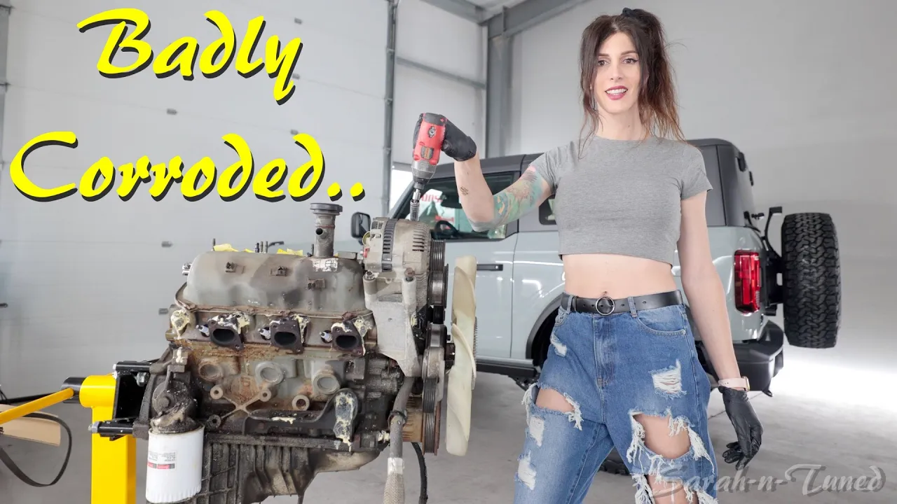 I Have To Make This Engine Look New.. // Ford Ranger 4.0 OHV V6