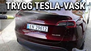 Ikke Vask Teslaen Før du Har Sett Dette!