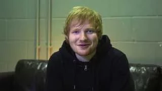 Ed Sheeran - YouTube Music Awards Thankyou!
