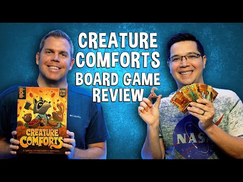 Review of Creature Comforts - Cute Animal Worker Placement Board Game