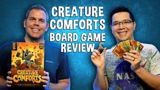 Review of Creature Comforts - Cute Animal Worker Placement Board Game