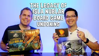 Unboxing The Legacy of Isla Nublar - Jurassic Park Board Game