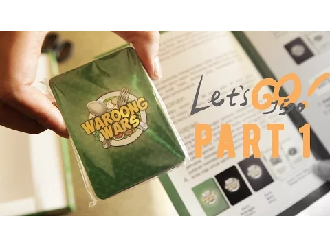 LetsGo Unboxing - Indonesian Board Game Waroong Wars