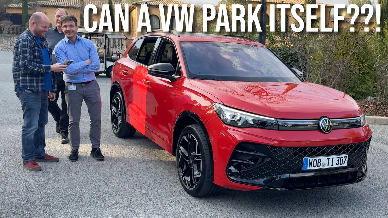 Volkswagen Tiguan self parking blooper | VW employee Daniel needs a pay rise!