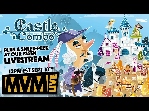 We Play Castle Combo LIVE! - Essen Preview Gameplay