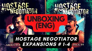 (775) Hostage Negotiator (expansions 1-4) - unboxing (ENG)