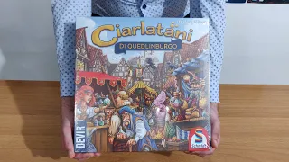 Unboxing de I Ciarlatani di Quedlinburgo