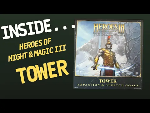 Inside…Heroes of Might and Magic III The Board Game - Tower Expansion (4K 60fps)