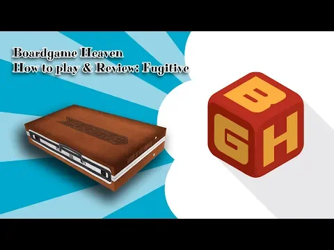 Boardgame Heaven Unboxing, How To Play & Review 53: Fugitive (Fowers Games)