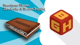 Boardgame Heaven Unboxing, How To Play & Review 53: Fugitive (Fowers Games)