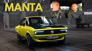 Opel Manta GSe ElektroMOD | Design team chat to Nobby!