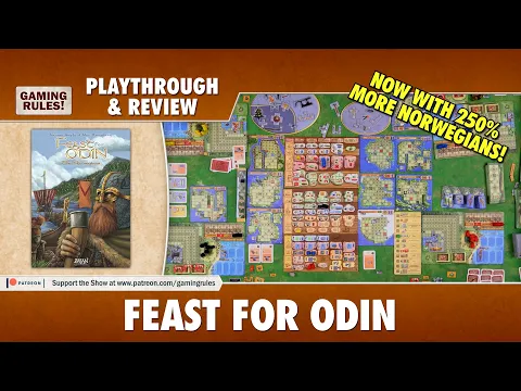 Feast for Odin - Norwegians - Playthrough & Review