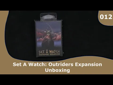 Set A Watch: Outriders - Unboxing and Commentary | 012 | CulBlu Unboxing