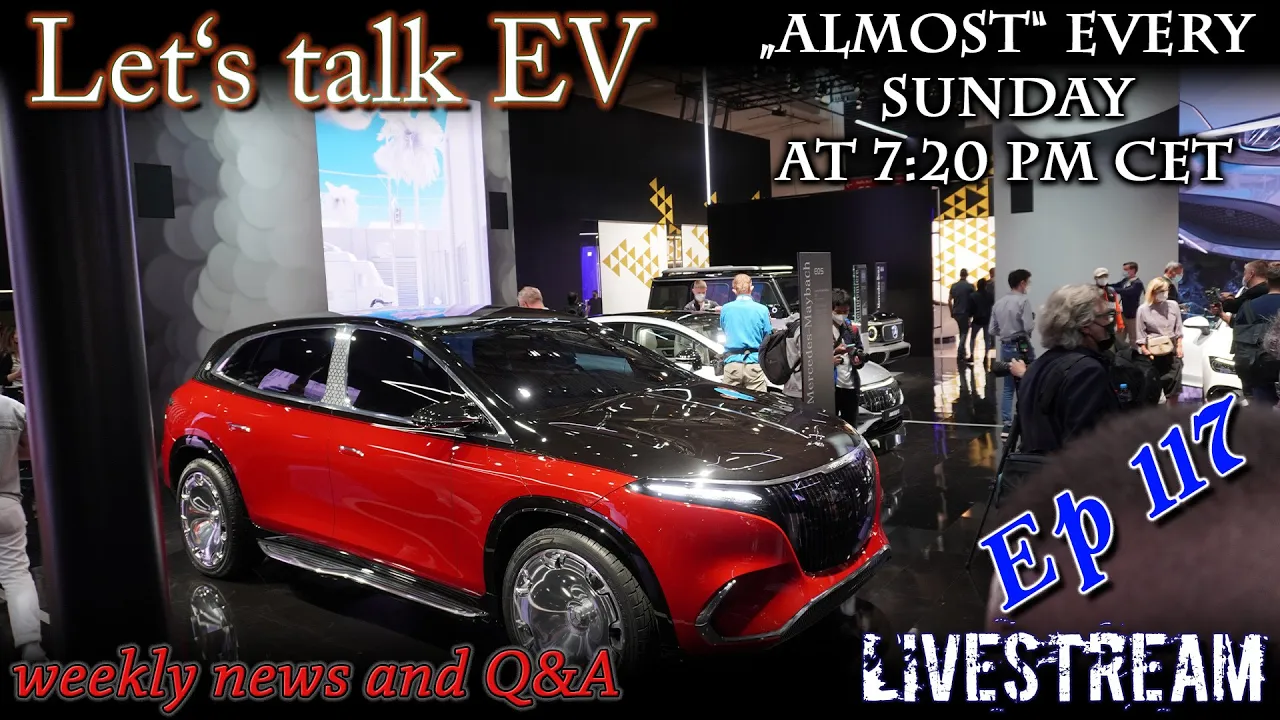 (live) Let's talk EV - I am going to the IAA Munich