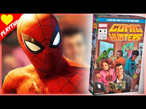 Comic Hunters (US Version) 3p Playthrough / Gameplay (Spinmaster & Arcane Wonders)