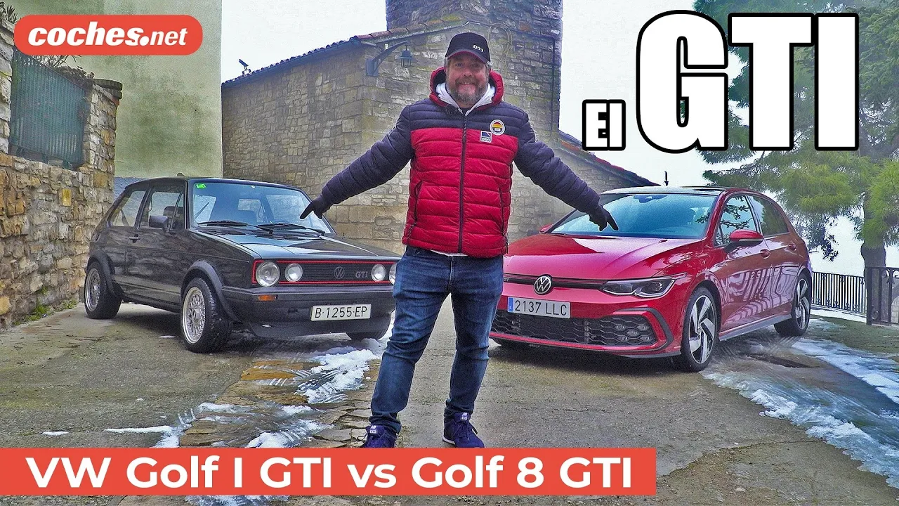 VW Golf GTI vs VW Golf GTI 1981 | Prueba / Test / Review en español | coches.net