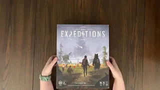 Expeditions Board Game (Scythe Sequel) - What's in the Box - Unboxing -Reboxing