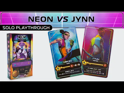 Neon vs Jynn | Neon Reign | Solo Playthrough Hard Mode