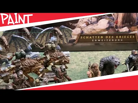 Herr der Ringe Reise durch Mittelerde paint project - Schatten des Krieges Erweiterung