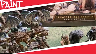 Herr der Ringe Reise durch Mittelerde paint project - Schatten des Krieges Erweiterung