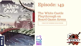 The White Castle Board Game Playthrough on Board Game Arena