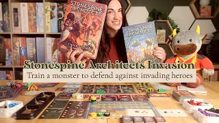 Stonespine Architects Invasion Preview! | Train a boss monster to defend against invading heroes!