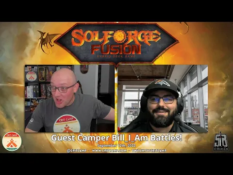 Solforge Fusion - Guest Camper Bill_I_Am Alpha Set Battles!