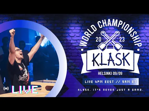 2023 KLASK World Championship - The entire Knock Out Stages