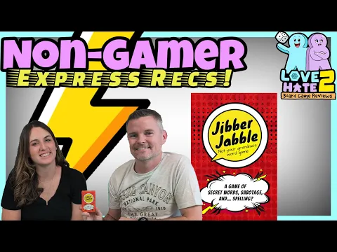 Jibber Jabble - Party Game of the Year?! A Non-Gamer's Express Review