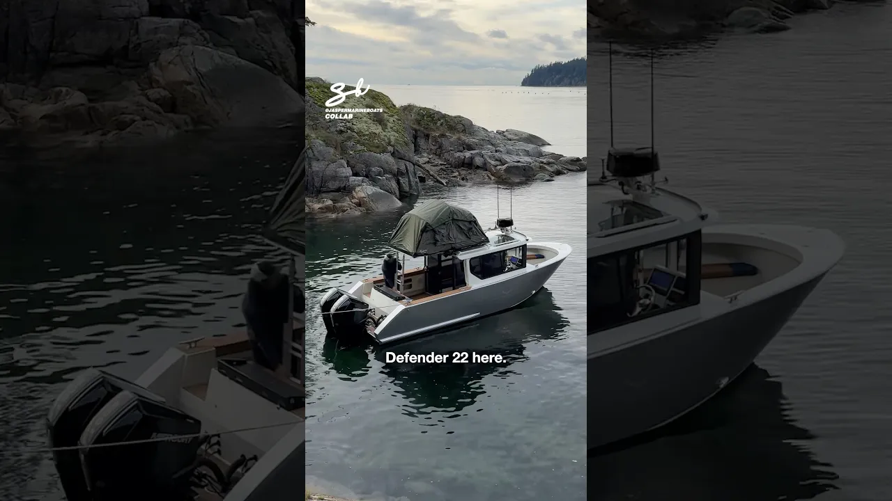 The Defender 22 Boat! 😍 #boats #sea #sailing