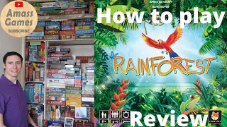How to play Rainforest board game review BGA AmassGames unboxing teaser trailer preview overview