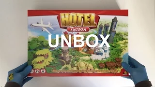 Hotel Tycoon Board Game (2017) Unboxing [#ASMR]