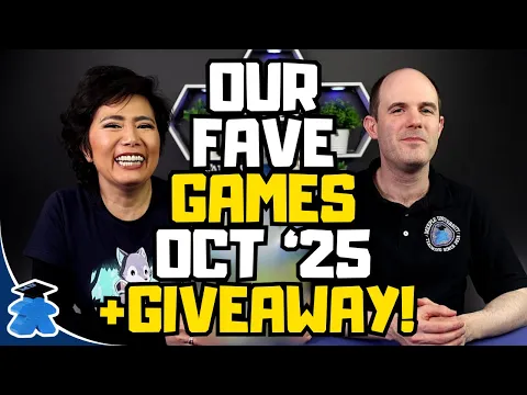 Our Favorite Board Games - October 2025 and Giveaway
