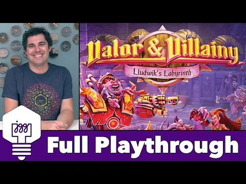 Valor & Villainy: Lludwik's Labyrinth - Full Playthrough