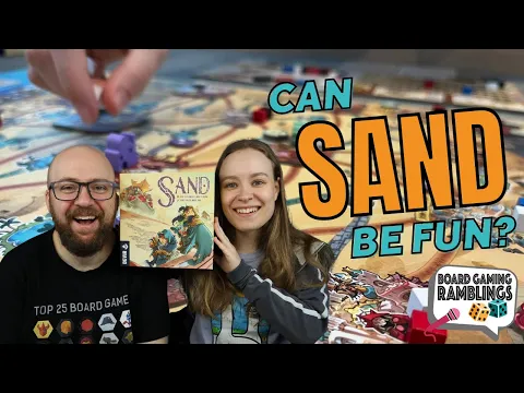 There is plenty of sand in the desert! Sand - Board Game Review
