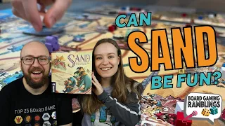 There is plenty of sand in the desert! Sand - Board Game Review