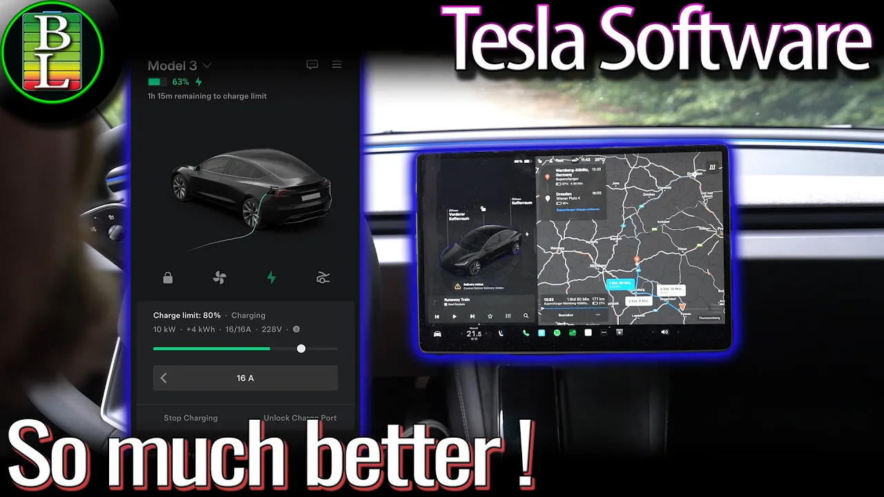 VW ID Owner tries Tesla Software - I am so envious