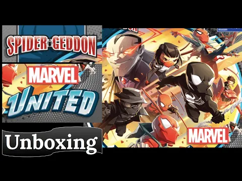 Marvel United: Spider-Geddon - Unboxing
