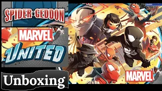 Marvel United: Spider-Geddon - Unboxing