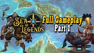 Sea of Legends Full Gameplay Board Game | Part 1