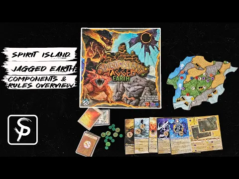 Spirit Island - Jagged Earth - Components and Rules Overview