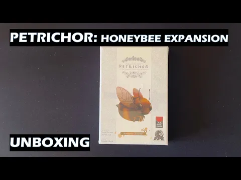 Unboxing Petrichor Honeybee Expansion board game