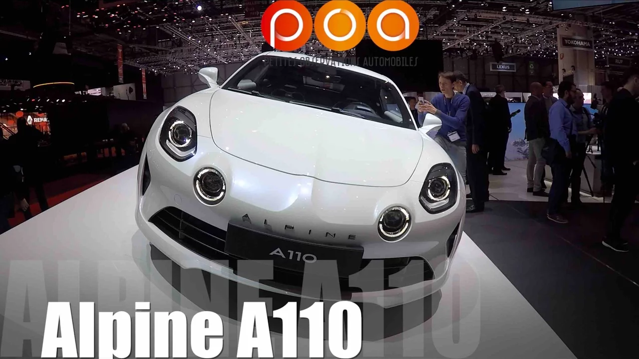 Nouvelle Alpine A110 2017 - Salon de Genève 2017 4/19