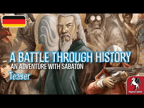 A BATTLE THROUGH HISTORY |DE| An Adventure with Sabaton | Teaser | Pegasus Spiele