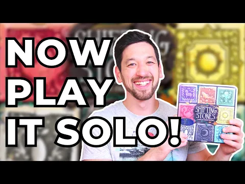 Solo Play Sunday: Shifting Stones! 🗿