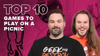 Top 10 Games to Play at a Picnic - BGG Top 10 w/ The Brothers Murph