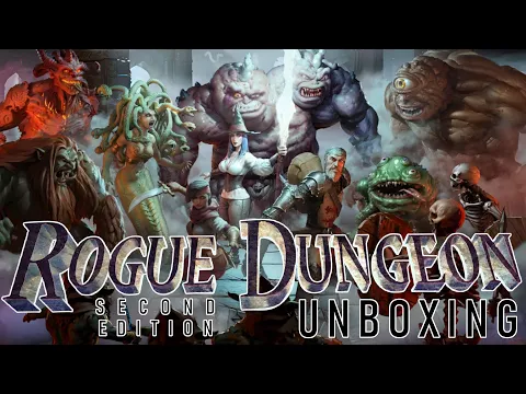 Rogue Dungeon: 2nd Edition - UNBOXING