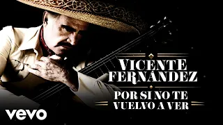 Vicente Fernández - Por Si No Te Vuelvo a Ver (Letra/Lyrics)