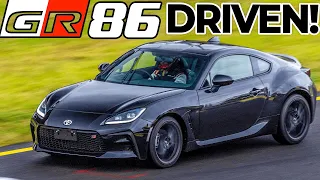 FIRST track drive on home soil! (Toyota GR86 2022 review on track)