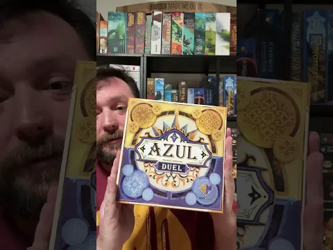 Unboxing Azul Duel by Next Move Games boardgames